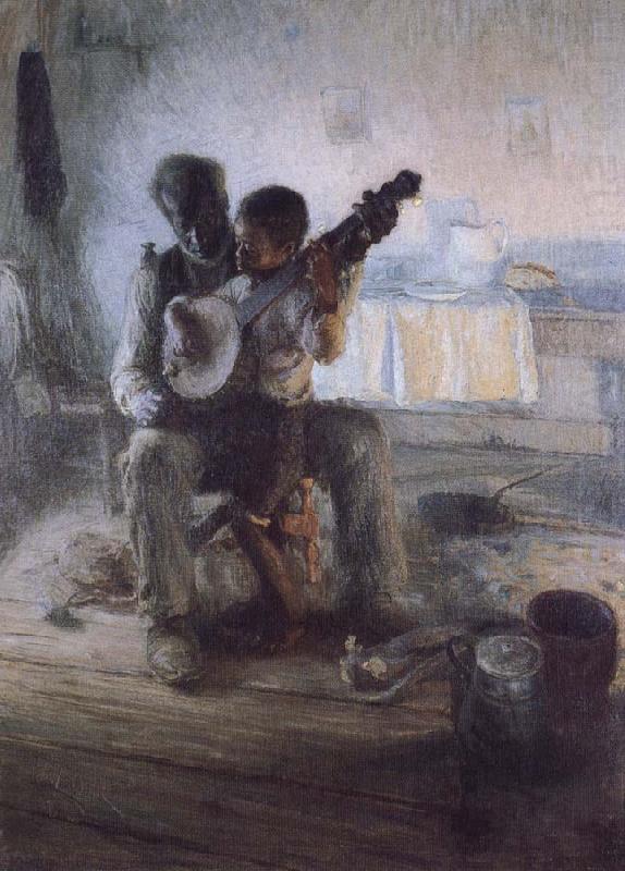 Henry Ossawa Tanner The first lesson china oil painting image